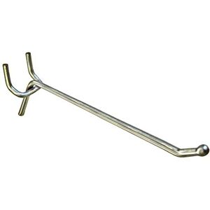 Azar Displays Azar 700886 All Wire Galvanized 6-Inch Metal Hook, 50 Count Azar Displays Azar 700886 All Wire Galvanized 6-Inch Metal Hook, 50 Count