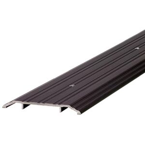 M-D Building Products 68346 M-D Ultra Fluted Saddle Threshold, 36 in L X 5 in W X 1/2 in H, Aluminum, Bronze, Oversized, Extra Large, Medium, Large M-D Building Products 68346 M-D Ultra Fluted Saddle Threshold, 36 in L X 5 in W X 1/2 in H, Aluminum, Bronze, Oversized, Extra Large, Medium, Large