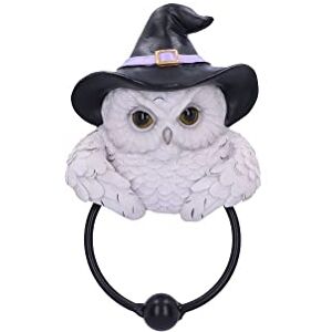 Nemesis Now Snowy Magic Door Knocker, White, 21cm Nemesis Now Snowy Magic Door Knocker, White, 21cm