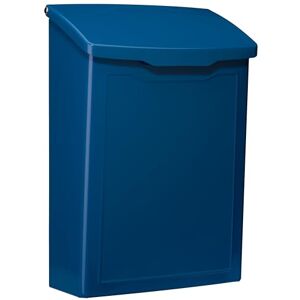 ARCHITECTURAL MAILBOXES 2681BE Marina Wall Mount Mailbox, Blue, S ARCHITECTURAL MAILBOXES 2681BE Marina Wall Mount Mailbox, Blue, S