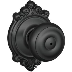 Schlage F40 GEO 622 BRK Brookshire Georgian Privacy Knob - Privacy knob Schlage F40 GEO 622 BRK Brookshire Georgian Privacy Knob - Privacy knob
