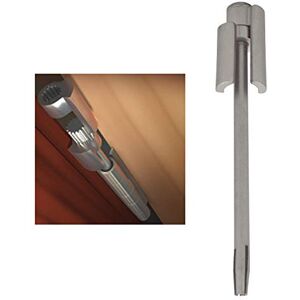 NUK3Y Door Saver II Satin Nickel - Door Hinge Stop NUK3Y Door Saver II Satin Nickel - Door Hinge Stop