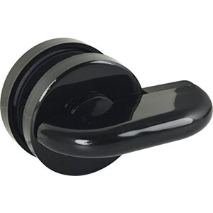 ECO Toilet Throw Bolt with Emergency Opening via Square Mandrel 8 mm Plastic Black ECO Toilet Throw Bolt with Emergency Opening via Square Mandrel 8 mm Plastic Black