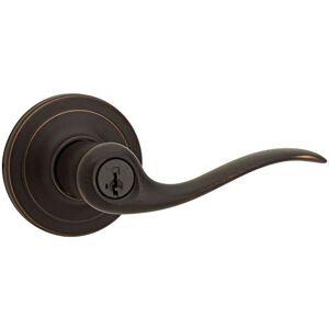 Kwikset Tustin Entry Lever Featuring SmartKey® in Venetian Bronze Kwikset Tustin Entry Lever Featuring SmartKey® in Venetian Bronze