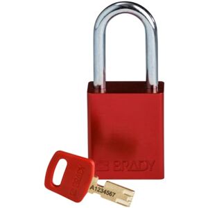 Brady ALU-RED-38ST-KD Padlock - Padlock Brady ALU-RED-38ST-KD Padlock - Padlock