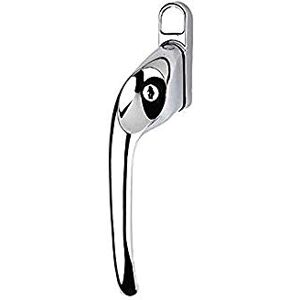 Yale Ywhlck40 Offset Window Handle - Polished Chrome - Window Handle Yale Ywhlck40 Offset Window Handle - Polished Chrome - Window Handle
