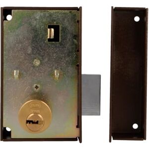 Amig 75P Hinged Lock - Brown Door Lock - 67 x 112 mm Amig 75P Hinged Lock - Brown Door Lock - 67 x 112 mm