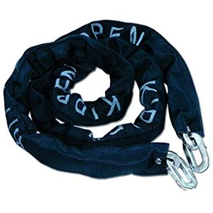 Kippen 2015A Anti-Theft Chain Size:10X1000mm-Cemented Steel with Square Mesh, Black, MM.10X1000 Kippen 2015A Anti-Theft Chain Size:10X1000mm-Cemented Steel with Square Mesh, Black, MM.10X1000