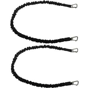 Extreme Max Black 72" 3006.2777 BoatTector High-Strength Line Snubber & Storage Bungee, Value 2-Pack-72 with Compact Hooks Extreme Max Black 72" 3006.2777 BoatTector High-Strength Line Snubber & Storage Bungee, Value 2-Pack-72 with Compact Hooks