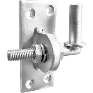Conmetall Meister GmbH Support clamp - Blue galvanised - Ø 13 mm - Support clamp for gates Conmetall Meister GmbH Support clamp - Blue galvanised - Ø 13 mm - Support clamp for gates