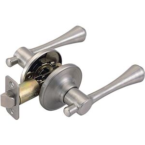 Design House 755413 Ironwood 2-Way Latch Passage Door Handle, Adjustable Backset, Satin Nickel Finish Design House 755413 Ironwood 2-Way Latch Passage Door Handle, Adjustable Backset, Satin Nickel Finish