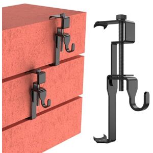 Elrswy GEZIDEA Brick Hanger,Brick Hooks,Brick Clips for Hanging Outdoor Pictures,No Drill,Holes,Nails or Screws,Stainless Steel,Black,6 Pack Elrswy GEZIDEA Brick Hanger,Brick Hooks,Brick Clips for Hanging Outdoor Pictures,No Drill,Holes,Nails or Screws,Stainless Steel,Black,6 Pack