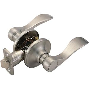 Design House 742841 Springdale 6-Way Universal Passage Door Handle, Satin Nickel Design House 742841 Springdale 6-Way Universal Passage Door Handle, Satin Nickel