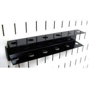 Wall Control ASM-SD-008 B Pegboard Screwdriver Holder Bracket Slotted Metal Accessory - Tool accessory Wall Control ASM-SD-008 B Pegboard Screwdriver Holder Bracket Slotted Metal Accessory - Tool accessory