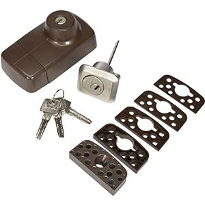 ABUS 552687-7025_S_B Door Bolt with Cylinder Security Points Inside Silver Blister ABUS 552687-7025_S_B Door Bolt with Cylinder Security Points Inside Silver Blister