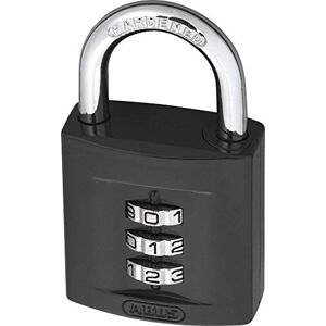 ABUS Combination Lock 158/40 Padlock with Cast Zinc Housing with Individually Adjustable Combination Code Security Level 4 Dark Grey ABUS Combination Lock 158/40 Padlock with Cast Zinc Housing with Individually Adjustable Combination Code Security Level 4 Dark Grey