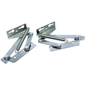 cyclingcolors 2 x Steel Furniture Hinges with Spring Mechanism Arm Support Folding Door Stove Holder cyclingcolors 2 x Steel Furniture Hinges with Spring Mechanism Arm Support Folding Door Stove Holder