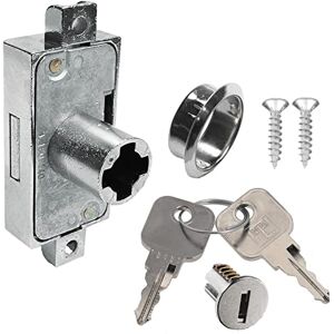 cyclingcolors Cabinet Lock with Key - Reversible - 64mm - Furniture Lock cyclingcolors Cabinet Lock with Key - Reversible - 64mm - Furniture Lock