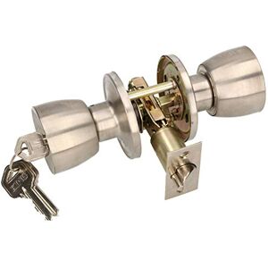 KOTARBAU Door Lock Satin - Rotatable Metal Handle with 3 Keys KOTARBAU Door Lock Satin - Rotatable Metal Handle with 3 Keys