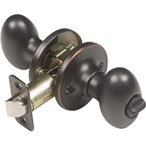 Design House 750588 Egg 2-Way Latch Privacy Door Knob, Oil Rubbed Bronze Design House 750588 Egg 2-Way Latch Privacy Door Knob, Oil Rubbed Bronze