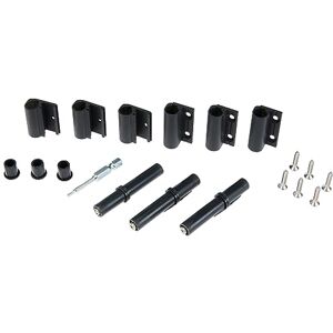 Windhager Aluminium hinges, aluminium hinges for insect protection windows and doors, hinges accessories, 3 pieces, anthracite, 03555 Windhager Aluminium hinges, aluminium hinges for insect protection windows and doors, hinges accessories, 3 pieces, anthracite, 03555