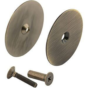 PRiME U 10888 2-5/8 in. Hole Cover, Antique Brass Plated PRiME U 10888 2-5/8 in. Hole Cover, Antique Brass Plated