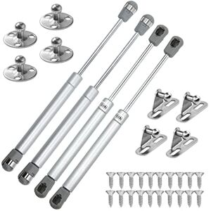 QEIHITYO MJL8302 Piston Hinges, Silver QEIHITYO MJL8302 Piston Hinges, Silver
