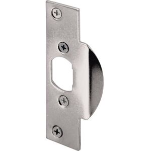 PRiME Defender Security U 9474 High Security Latch Strike, 4-1/4 in L X 1-1/8 in W, Steel, Chrome Plated, quot W PRiME Defender Security U 9474 High Security Latch Strike, 4-1/4 in L X 1-1/8 in W, Steel, Chrome Plated, quot W