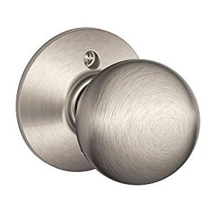 SCHLAGE F170ORB619 Orbit Dummy Knob, Satin Nickel SCHLAGE F170ORB619 Orbit Dummy Knob, Satin Nickel