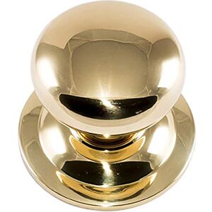 Micel 10009 Smooth knob for Entrance Doors, Round, Polished Brass Finish, knob Attached to The Plate, Diameter ø 70 mm Micel 10009 Smooth knob for Entrance Doors, Round, Polished Brass Finish, knob Attached to The Plate, Diameter ø 70 mm