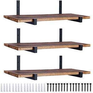 OVOV Ouvin 6 Pack Heavy Duty Shelf Brackets Wall Mounted Industrial Farmhouse Floating Shelf Brackets with Lip OVOV Ouvin 6 Pack Heavy Duty Shelf Brackets Wall Mounted Industrial Farmhouse Floating Shelf Brackets with Lip