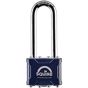 Henry Squire Long Shackle Laminated 4 Pin Padlock - Stronglock, 2.5-inch Shackle Henry Squire Long Shackle Laminated 4 Pin Padlock - Stronglock, 2.5-inch Shackle