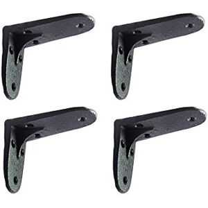NACH JS-90-423S Borris Series Shelf Brackets, Black, L NACH JS-90-423S Borris Series Shelf Brackets, Black, L