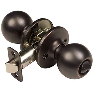 Design House 791590 Ball 2-Way Adjustable Privacy Door Knob, Oil Rubbed Bronze Design House 791590 Ball 2-Way Adjustable Privacy Door Knob, Oil Rubbed Bronze