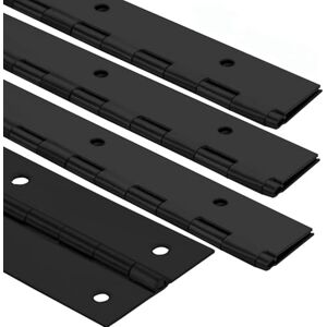 EVANCENT 4Pack Heavy Duty Piano Hinge, 2" Open Width x 16" Continuous & Piano Hinges, 0.06” Thick Stainless Steel Piano Hinge with Holes, Black Stainless Furniture Hinges for Cabinet Door Cases Woodworking EVANCENT 4Pack Heavy Duty Piano Hinge, 2" Open Width x 16" Continuous & Piano Hinges, 0.06” Thick Stainless Steel Piano Hinge with Holes, Black Stainless Furniture Hinges for Cabinet Door Cases Woodworking