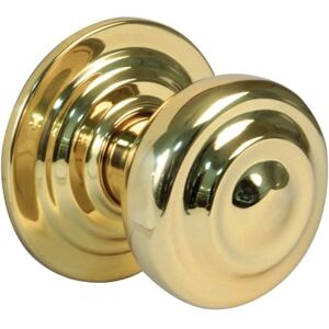 Amig Brass Door Knob Steel Base Handle Diameter 70 mm Includes Screw and Nut Fixing Ideal for Entry Doors Finish: Gold Amig Brass Door Knob Steel Base Handle Diameter 70 mm Includes Screw and Nut Fixing Ideal for Entry Doors Finish: Gold