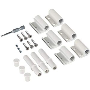 Windhager Aluminium Hinges Aluminium Hinges for Insect Screen Windows and Doors Accessories Hinge Pack of 3 Windhager Aluminium Hinges Aluminium Hinges for Insect Screen Windows and Doors Accessories Hinge Pack of 3