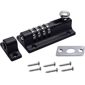 Amtech Keyless Combination Security Locking Bolt, Zinc Alloy Body with 4 Digit Code and Anti-Tamper Screws, for Gates, Sheds and Doors. Amtech Keyless Combination Security Locking Bolt, Zinc Alloy Body with 4 Digit Code and Anti-Tamper Screws, for Gates, Sheds and Doors.