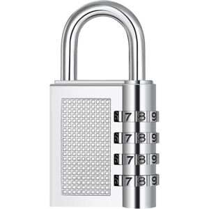 Rawrr CH-17B Silver Combination Lock - Combination Lock Rawrr CH-17B Silver Combination Lock - Combination Lock