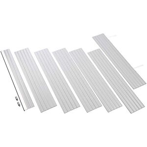 Schellenberg 20089 PVC Mini Roller Shutter Armor Set for 40 mm Steel Tube Shaft 100 x 120 cm Grey Can be Shortened in Width Includes Roller Shutter Hangings, Aluminium End Strip, Stop Plugs Schellenberg 20089 PVC Mini Roller Shutter Armor Set for 40 mm Steel Tube Shaft 100 x 120 cm Grey Can be Shortened in Width Includes Roller Shutter Hangings, Aluminium End Strip, Stop Plugs