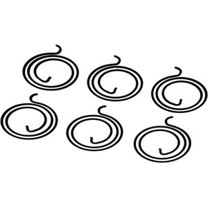 BERYLX Door Fittings, Black, 6 Pieces BERYLX Door Fittings, Black, 6 Pieces