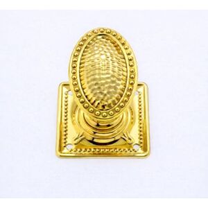 Morris & Mackintosh Pair of Hammer & Bead Polished Brass Door Knobs. / Home Morris & Mackintosh Pair of Hammer & Bead Polished Brass Door Knobs. / Home