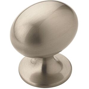 Amerock TEN53018G10 Allison Value 1-3/8in(35mm) LGTH Knob Satin Nickel 10 Pack Amerock TEN53018G10 Allison Value 1-3/8in(35mm) LGTH Knob Satin Nickel 10 Pack