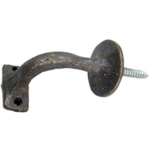IMEX EL ZORRO 76672 Rustic Brass handrail Support - handrail support IMEX EL ZORRO 76672 Rustic Brass handrail Support - handrail support
