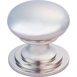 Carlisle Brass Victorian Cabinet Knob 50 mm – Solid Brass Kitchen Cupboard Handles with Polished Nickel Finish Suitable as Cupboard Handles, Drawer Knobs, Wardrobe & Door Grip Carlisle Brass Victorian Cabinet Knob 50 mm – Solid Brass Kitchen Cupboard Handles with Polished Nickel Finish Suitable as Cupboard Handles, Drawer Knobs, Wardrobe & Door Grip