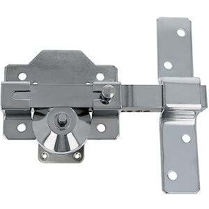 Amig Heavy-Duty Door Bolt Gold Finish 170 x 105 mm 50 mm Round Security Cylinder High Security Lock for Entrance or Interior Doors Includes 5 Dimple Keys Amig Heavy-Duty Door Bolt Gold Finish 170 x 105 mm 50 mm Round Security Cylinder High Security Lock for Entrance or Interior Doors Includes 5 Dimple Keys