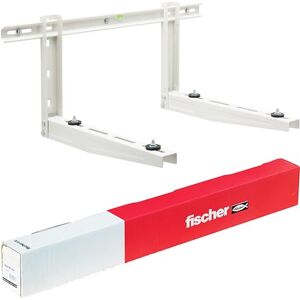 fischer Outdoor Air Conditioner Shelves, Outside Standard Machines, Includes 1 KLIMA Strong Bracket, 4 Nylon Plugs SX 12 BM, 4 Screws Te, 4 Rosettes, 521762, White fischer Outdoor Air Conditioner Shelves, Outside Standard Machines, Includes 1 KLIMA Strong Bracket, 4 Nylon Plugs SX 12 BM, 4 Screws Te, 4 Rosettes, 521762, White