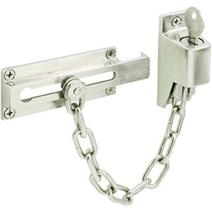 Prime-Line U 11093 Keyed Chain Door Guard - Door Guard Security Lock Prime-Line U 11093 Keyed Chain Door Guard - Door Guard Security Lock