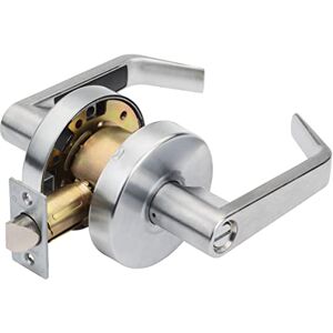 Dynasty Hardware AUG-20-26D Grade 2 Commercial Duty Privacy Lever Door Lock, ADA, Satin Chrome Finish Dynasty Hardware AUG-20-26D Grade 2 Commercial Duty Privacy Lever Door Lock, ADA, Satin Chrome Finish