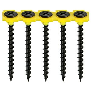 TIMco 00032COLDYS Collated Coarse Drywall Screw Black - Drywall Screw TIMco 00032COLDYS Collated Coarse Drywall Screw Black - Drywall Screw